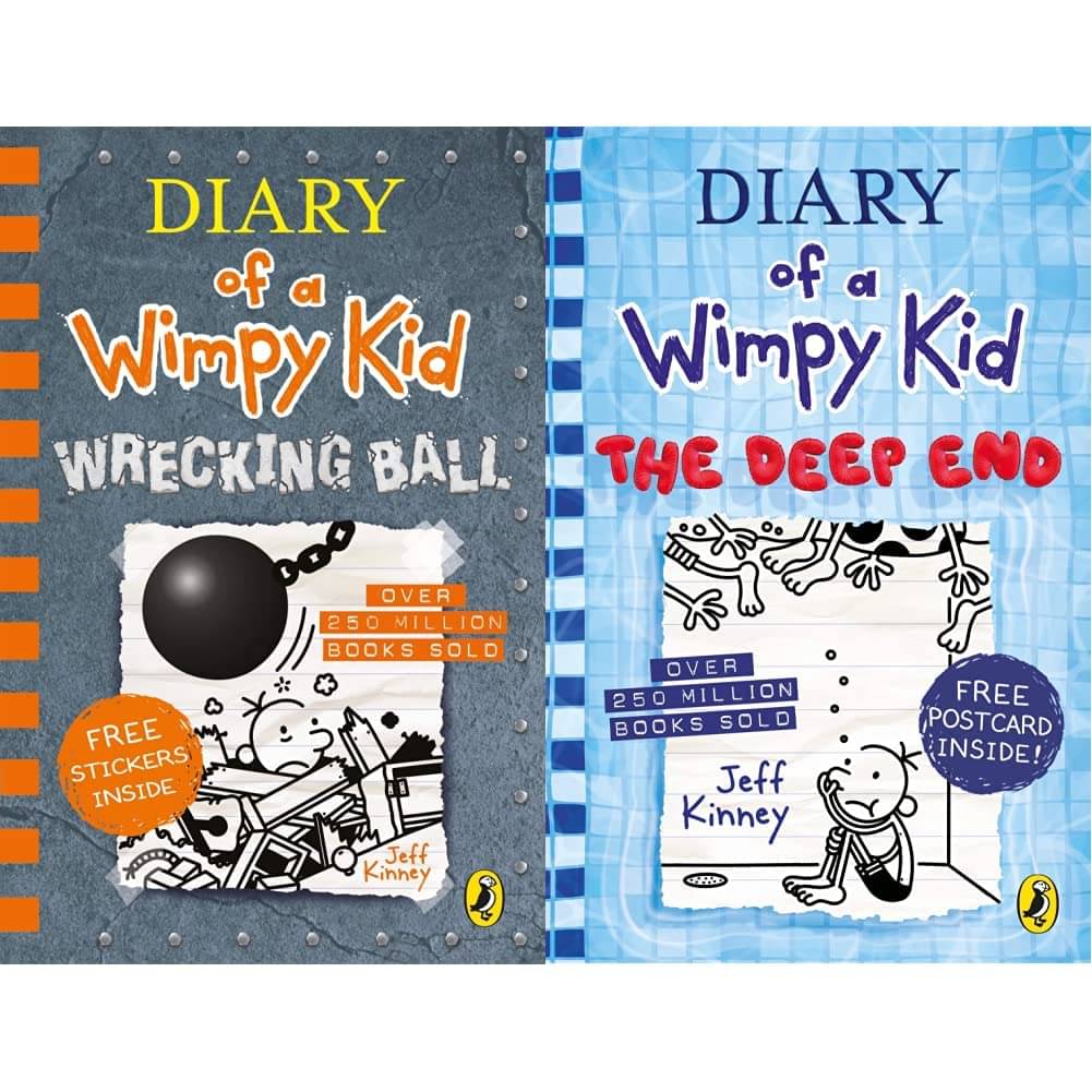     			Diary Of A Wimpy Kid: The Wrecking Ball + The Deep End