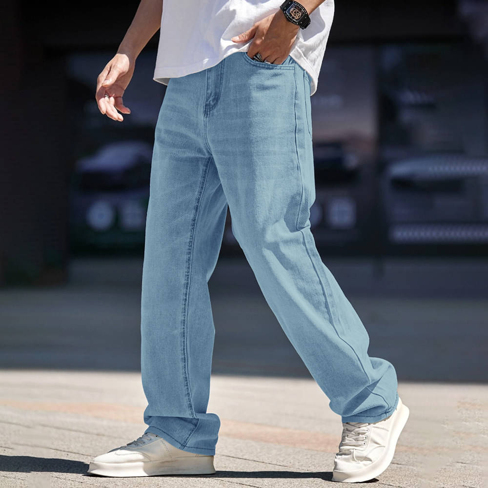     			Eyebogler Basic Men's Jeans - Light Blue ( Pack of 1 )