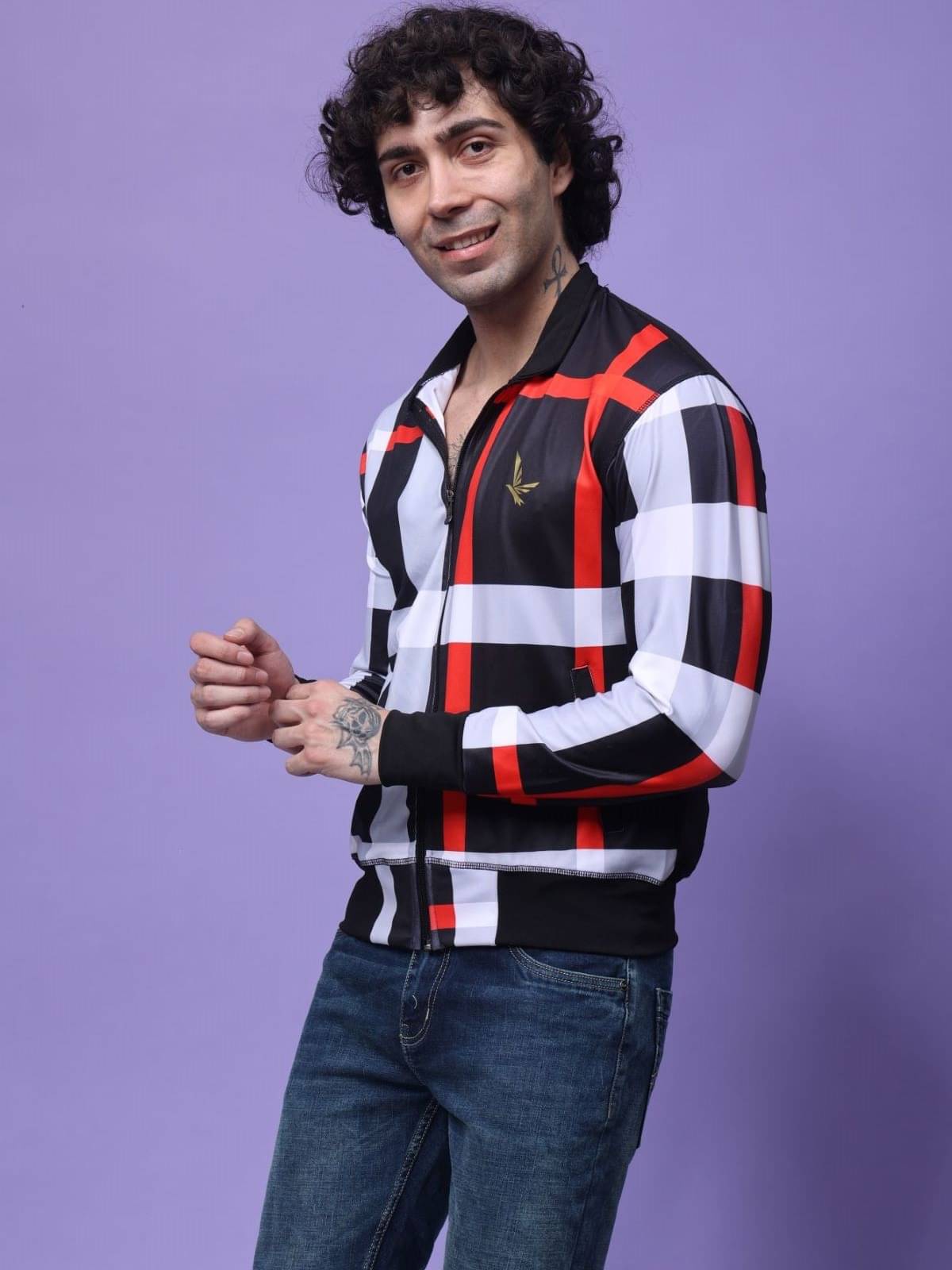     			FLIRTY SOUL Polyester Men's Casual Jacket - MULTICOLOR ( Pack of 1 )