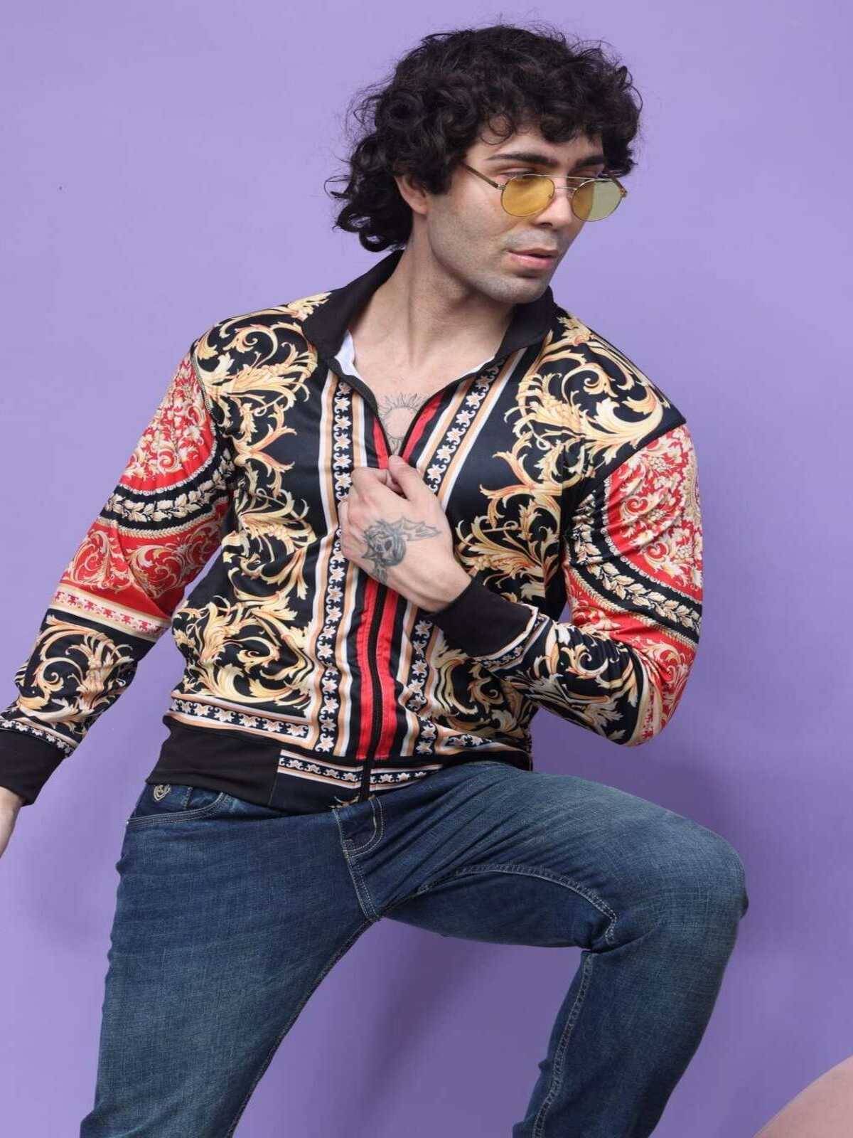     			FLIRTY SOUL Polyester Men's Casual Jacket - multicolor ( Pack of 1 )