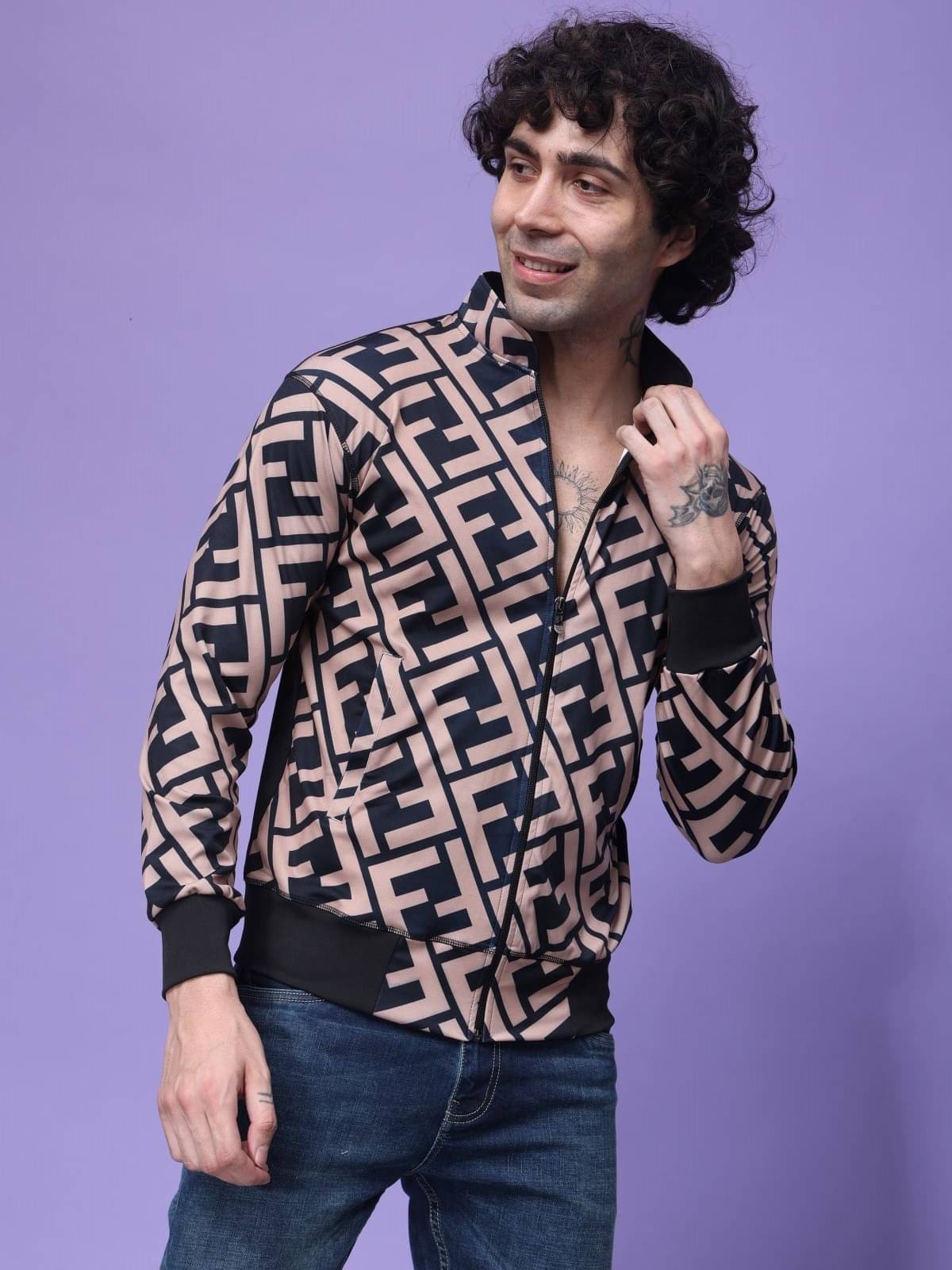     			FLIRTY SOUL Polyester Men's Casual Jacket - black ( Pack of 1 )