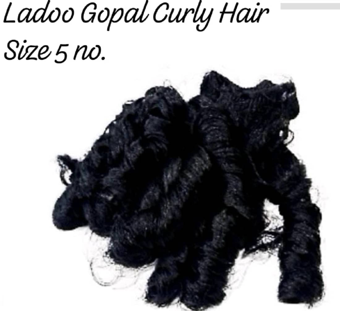     			Foxdean Pooja Mala LADDU GOPAL HAIR SIZE 5 NO ( Pack of 1 )