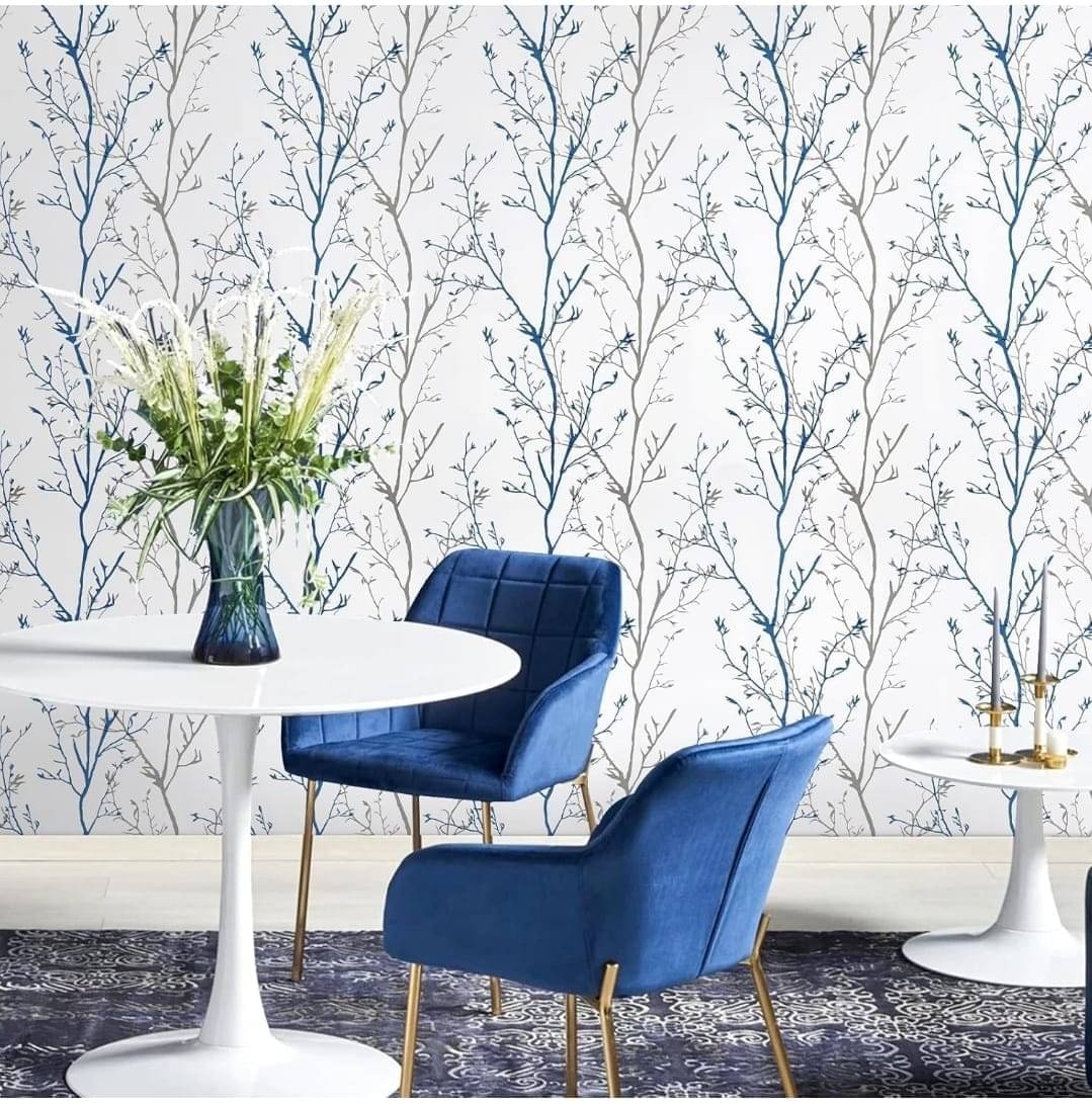 K shop Floral Self-Adhesive Wallpaper (45x500 cm) – PVC Peel & Stick Wall Decal for Living Room, Bedroom, Kitchen & Furniture Makeover K shop Floral Self-Adhesive Wallpaper (45x500 cm) – PVC Peel & Stick Wall Decal for Living Room, Bedroom, Kitchen & Furniture Makeover