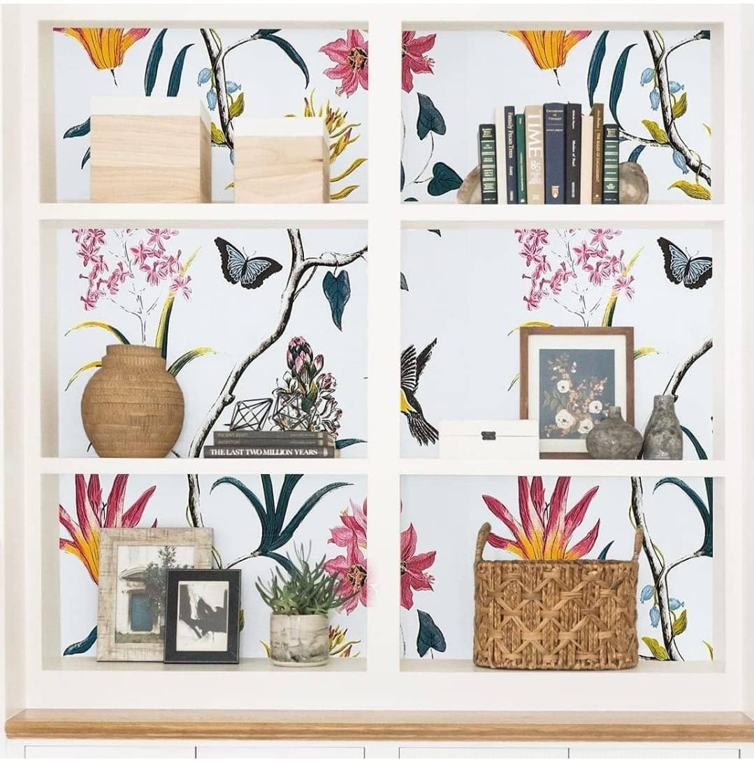 K shop Floral Self-Adhesive Wallpaper (45x500 cm) – PVC Peel & Stick Wall Decal for Living Room, Bedroom, Kitchen & Furniture Makeover     			K shop Floral Self-Adhesive Wallpaper (45x500 cm) – PVC Peel & Stick Wall Decal for Living Room, Bedroom, Kitchen & Furniture Makeover
