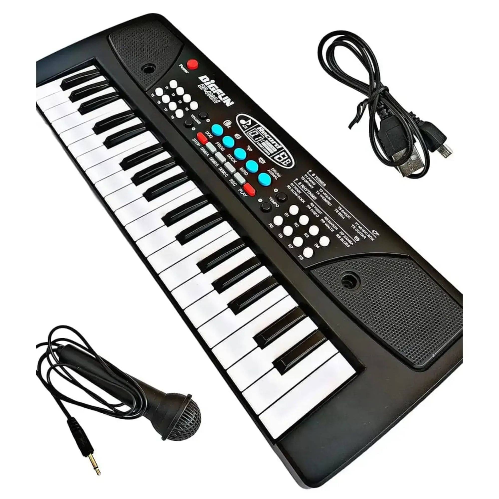 Kadio Keyboard Piano |37 Keys Piano for Kids Electronic Piano with Microphone |Educational Musical Toys for 3 4 5 6 Year Old Boys Girls|Gifts Age 3-5-(Black) Kadio Keyboard Piano |37 Keys Piano for Kids Electronic Piano with Microphone |Educational Musical Toys for 3 4 5 6 Year Old Boys Girls|Gifts Age 3-5-(Black)