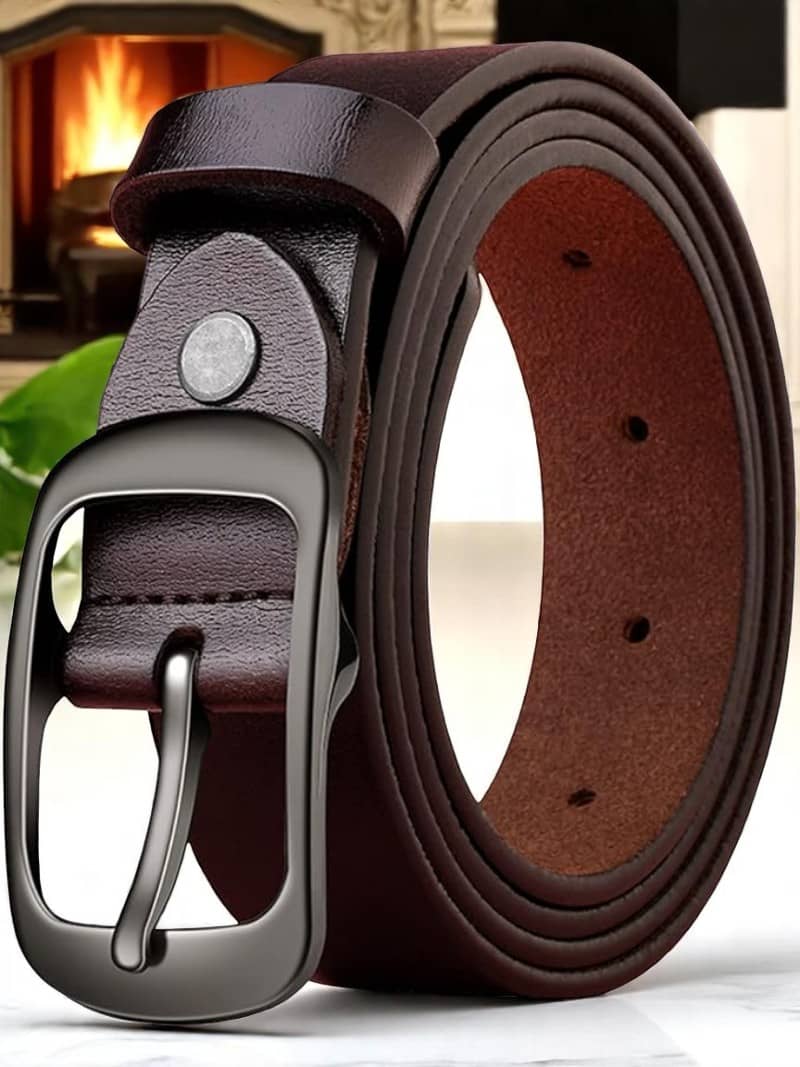 Kastner - Brown Synthetic Men's Formal Belt ( Pack of 1 )