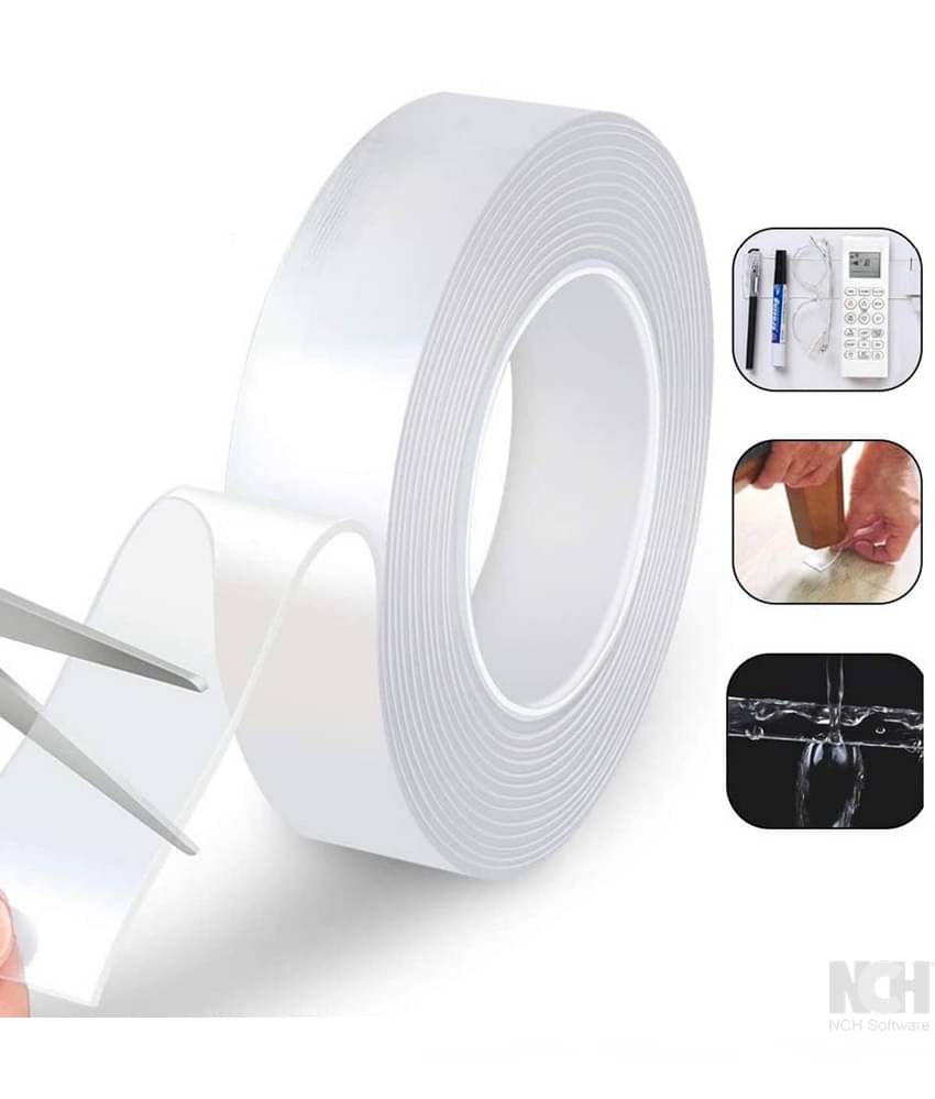     			Lakkad Transparent Single Sided Nano Tape ( Pack of 1 )