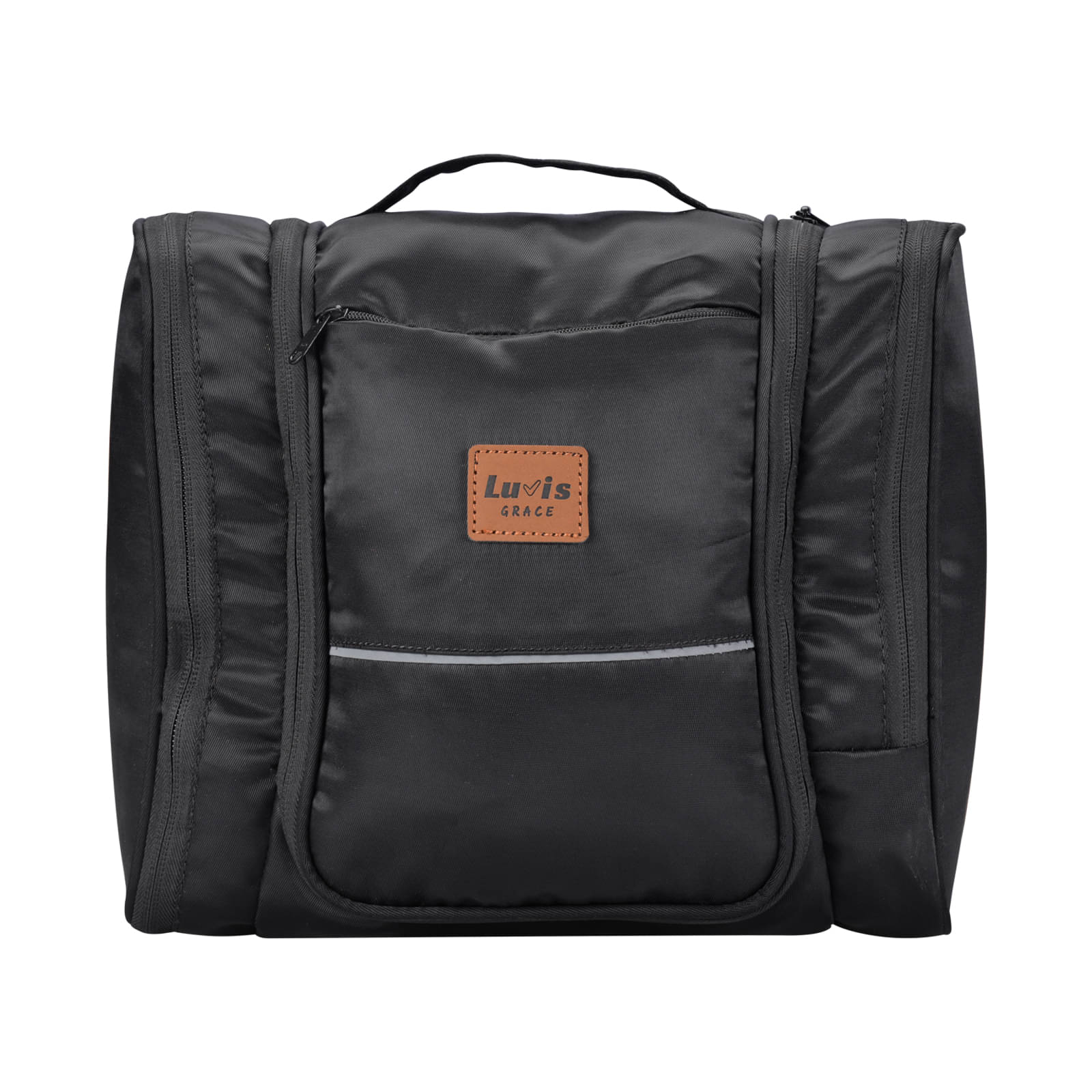     			Luvis Grace 6L Travel Toiletry Bag – Unisex Pouch for Men & Women | Multipurpose Travel Kit (Black)