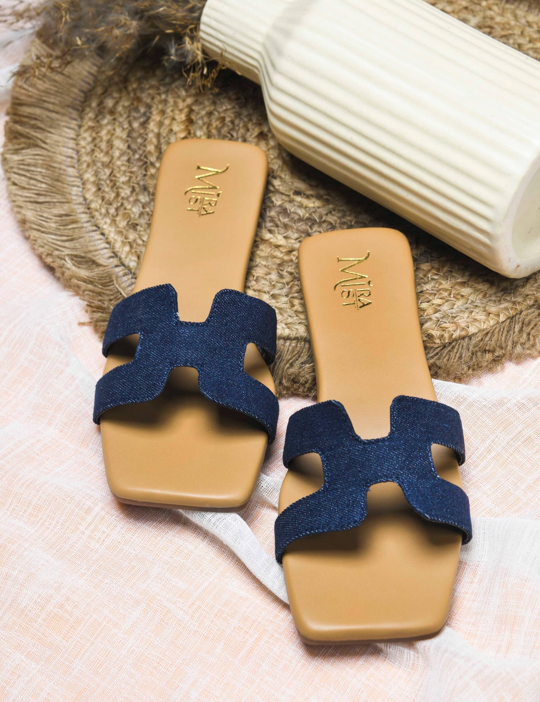 MiraMist Navy Women's Flats MiraMist Navy Women's Flats