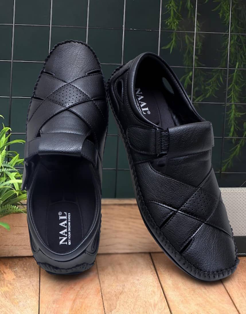 NAAL - Black Men's Sandals