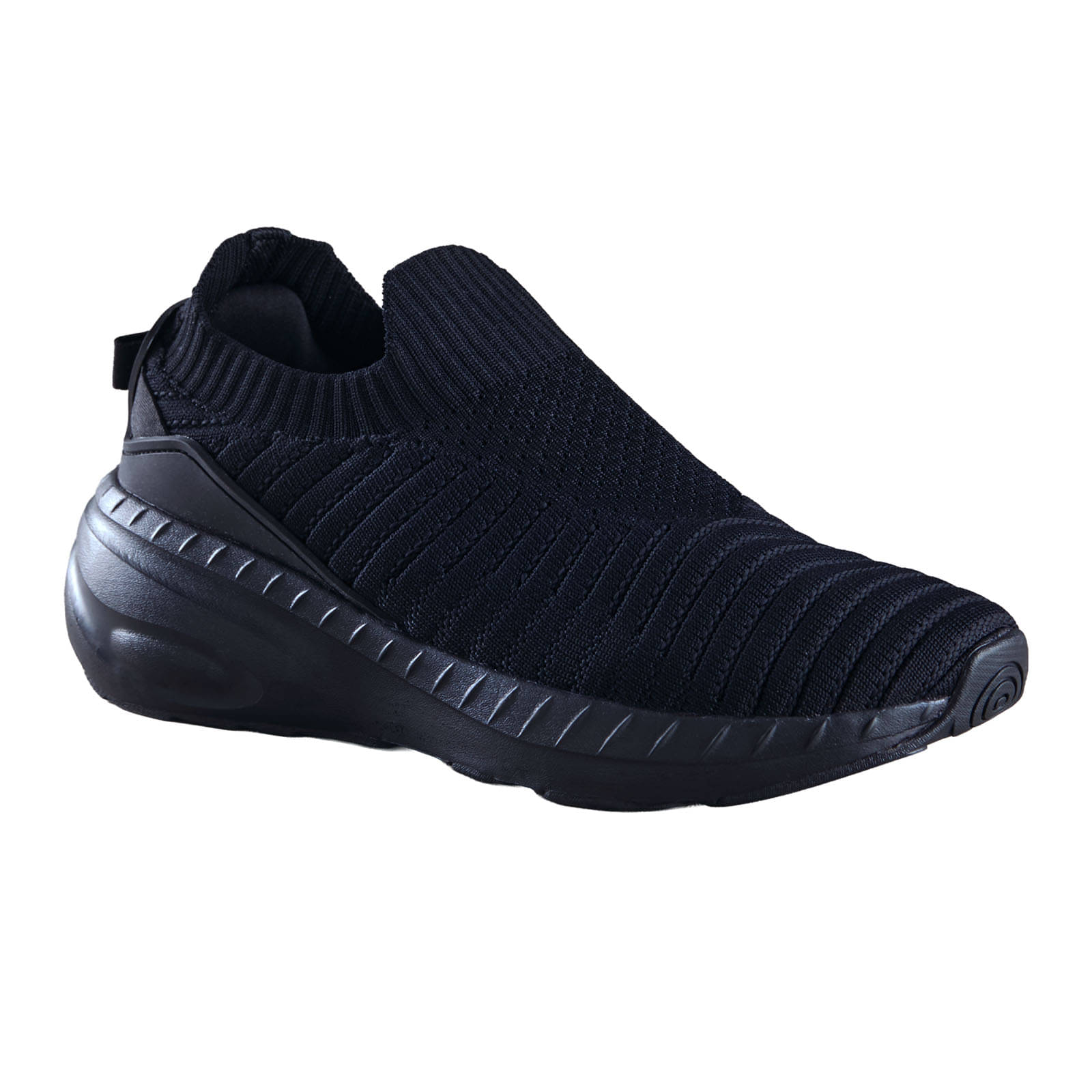Neemans Neemans Begin Walk Trek Black Men's Slip-on Shoes Neemans Neemans Begin Walk Trek Black Men's Slip-on Shoes