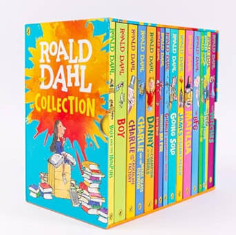 Roald Dahl Complete Collection (16 Copy Slipcase) Paperback – 1 January 2018 Roald Dahl Complete Collection (16 Copy Slipcase) Paperback – 1 January 2018
