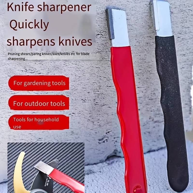     			SHOPONIL Garden Tool Sharpener, Knife Sharpener Stone, Blade Sharpener Stone for Garden Knife Sharpener, Shear Scissor Sharpener Blade Sharpening for Gardening Pruner/pocket Knives