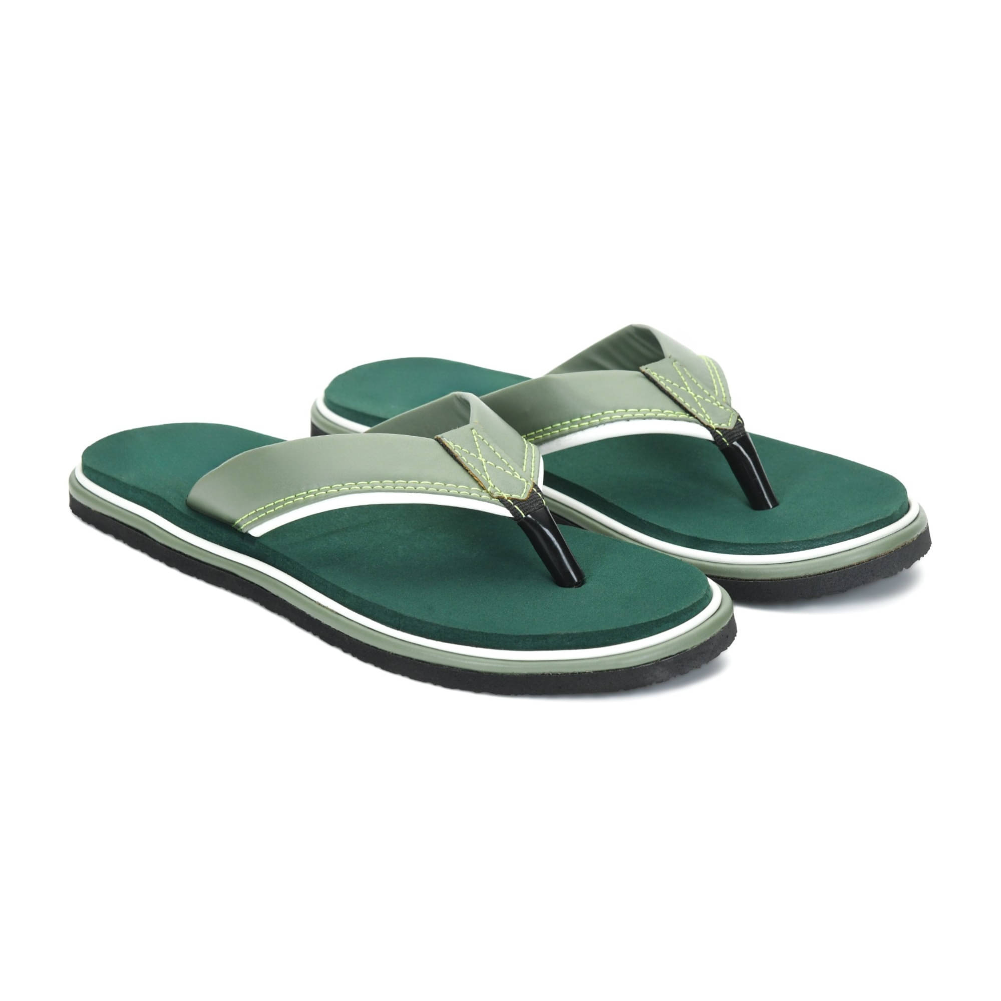     			STEPFOX Green Men's Daily Slipper