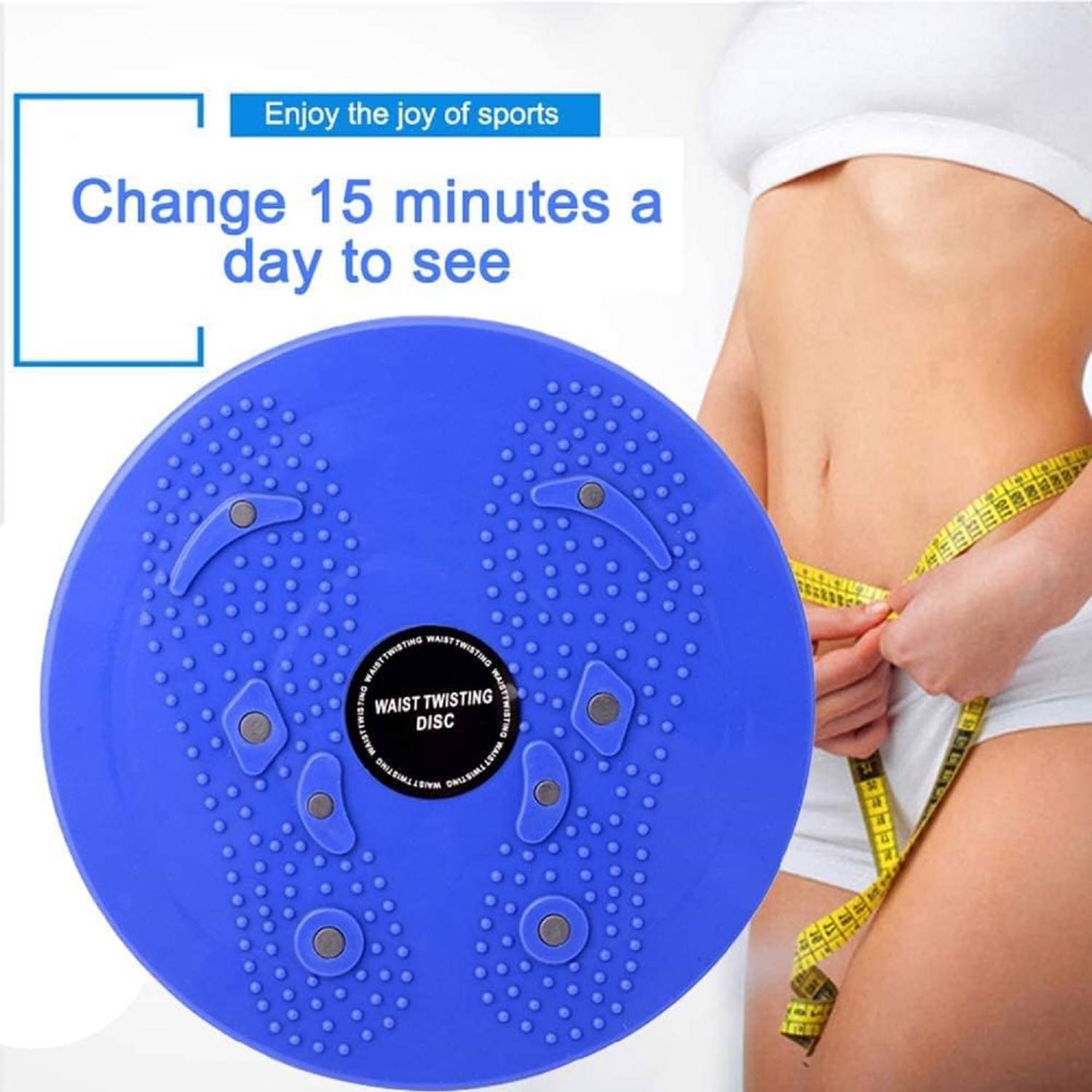     			Shopeleven Tummy Twister Abdominal ABS Exerciser Body Toner Fat Buster Workout for Home | Tummy Twister for Women Gym Equipment Belly Fat Men & Women twist exercise machine