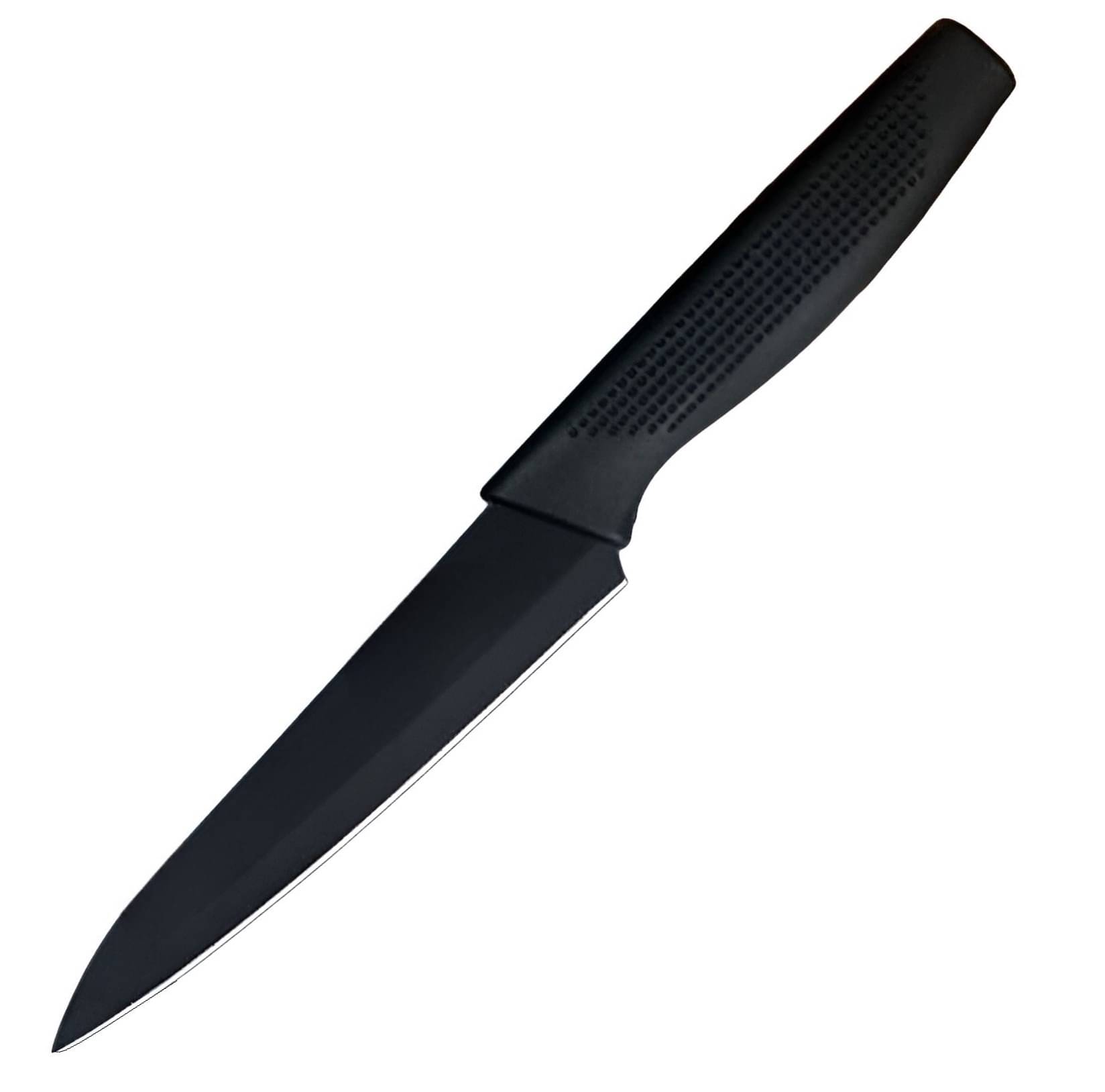 Stainless Steel Kitchen Knife, Black Colored Blade, High Carbon Non-Stick Professional with Non-Slip Ergonomic Handle, Ultra Sharp Cooking Knife for Kitchen, Restaurant Stainless Steel Kitchen Knife, Black Colored Blade, High Carbon Non-Stick Professional with Non-Slip Ergonomic Handle, Ultra Sharp Cooking Knife for Kitchen, Restaurant