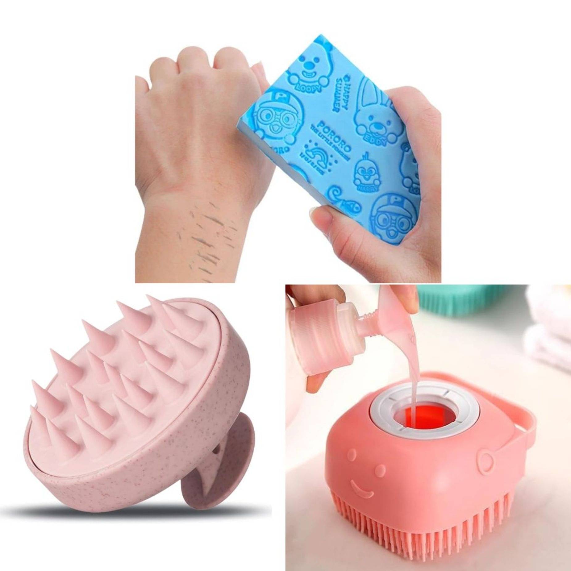     			THRIFTKART Muti-color Bath Accessories Set
