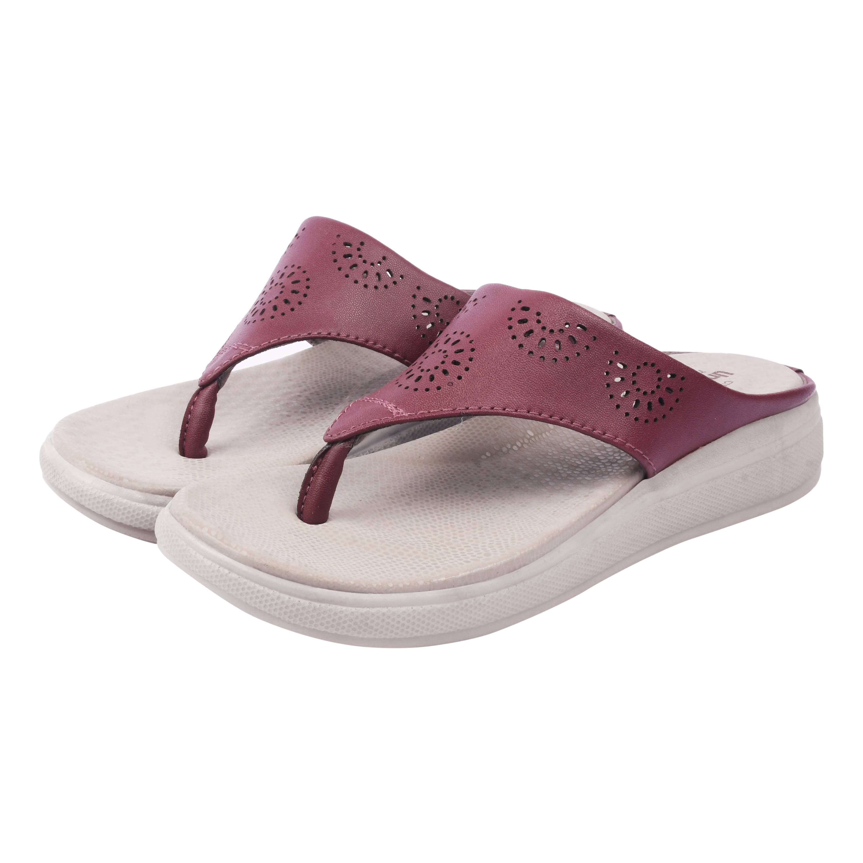     			Unisoft Red Women's Slipper