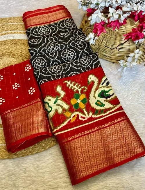 VAANISRI Cotton Silk Printed Saree With Unstitched Blouse Piece ( Teal )     			VAANISRI Cotton Silk Printed Saree With Unstitched Blouse Piece ( Teal )