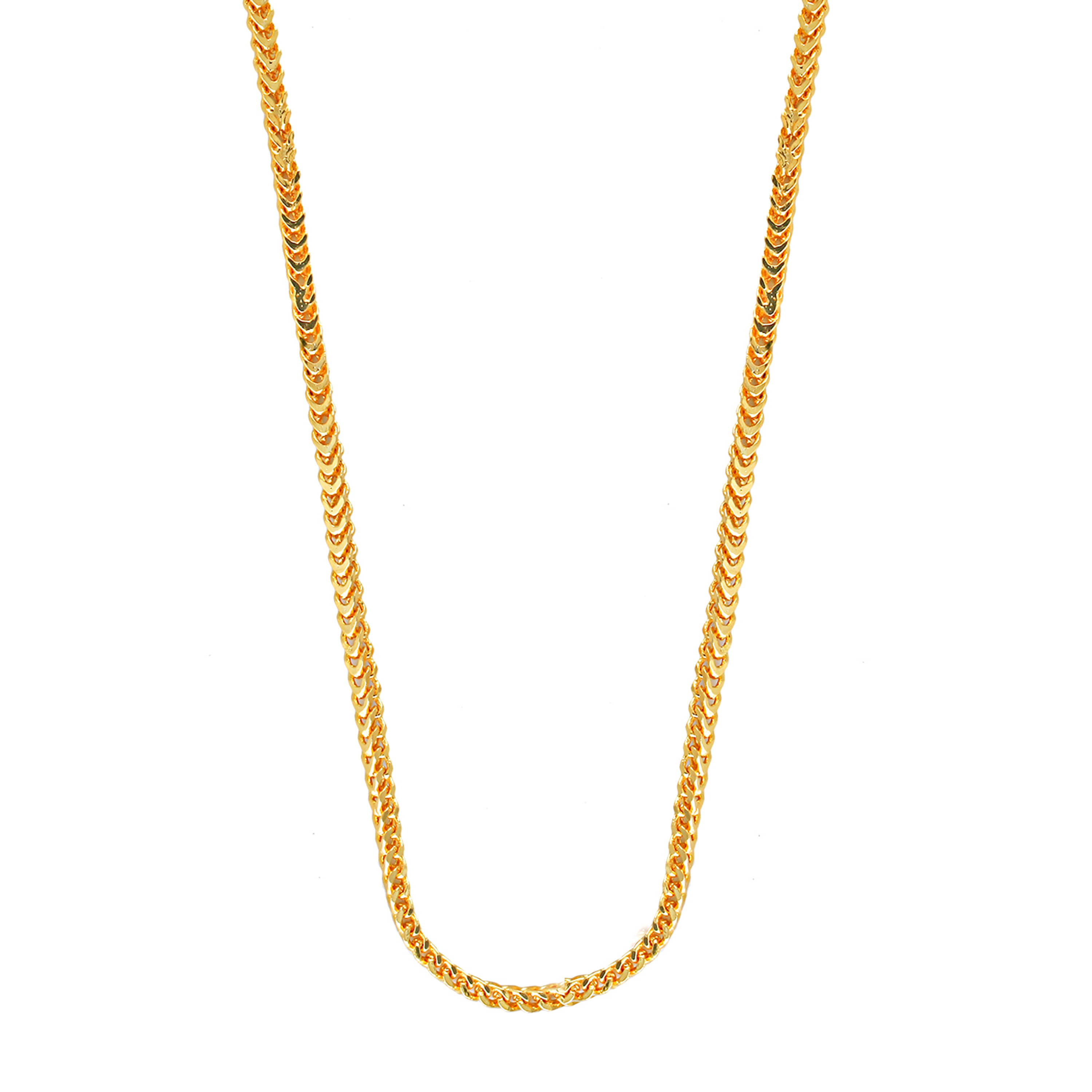     			VIVASTRI Gold Plated Alloy Chain ( Pack of 1 )