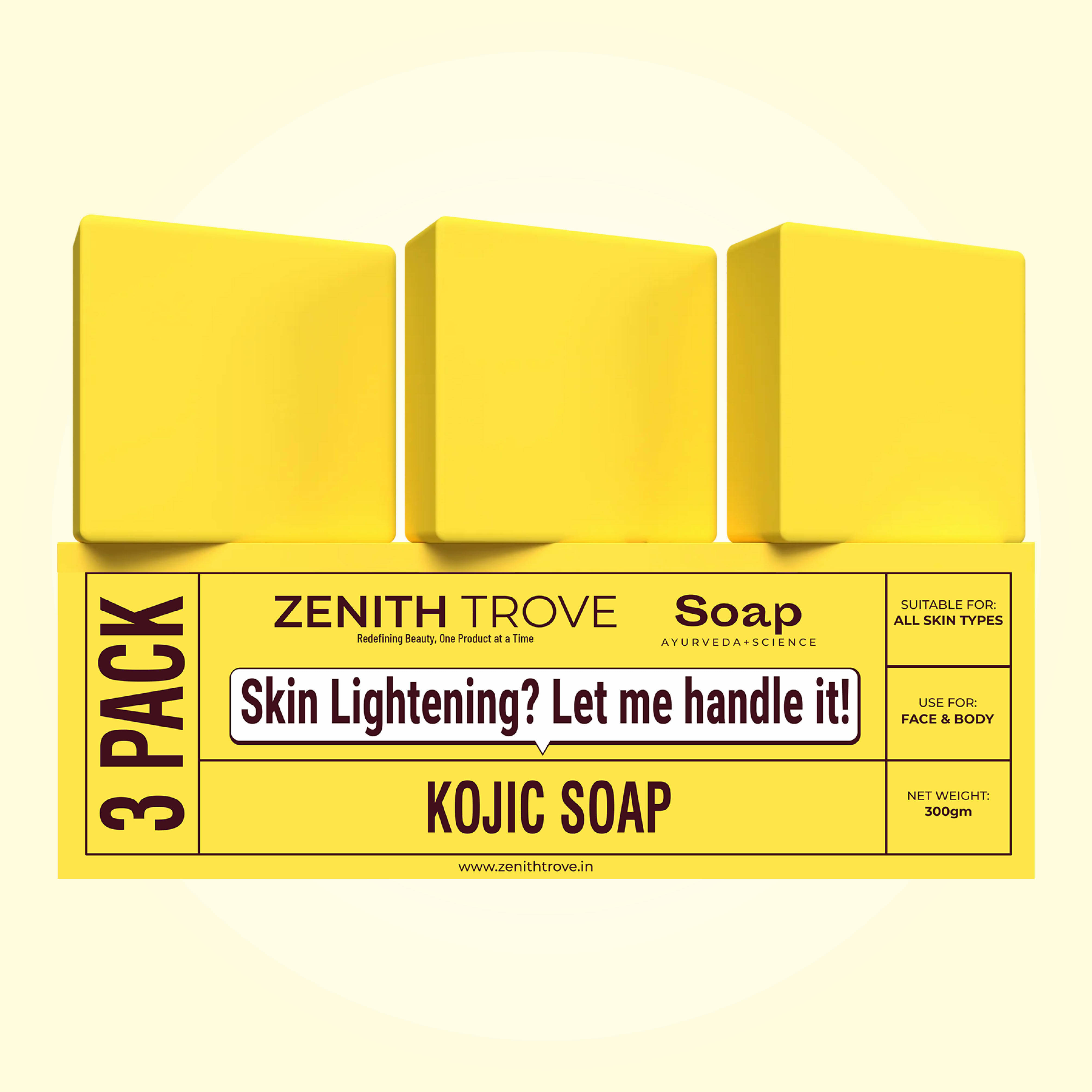 Zenith Trove Skin Whitening Soap for All Skin Type ( Pack of 3 ) Zenith Trove Skin Whitening Soap for All Skin Type ( Pack of 3 )