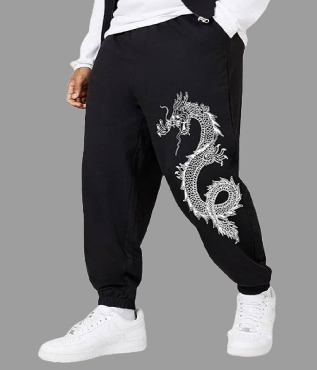     			attitude start of fashion Black Lycra Men's Joggers ( Pack of 1 )