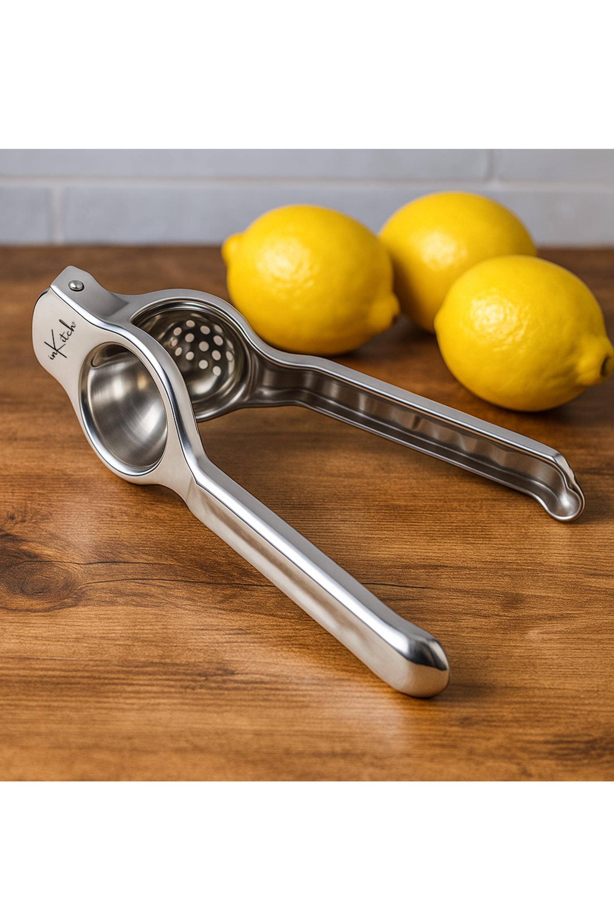     			inKitch Stainless Steel Silver Squeezer ( Pack of 1 )