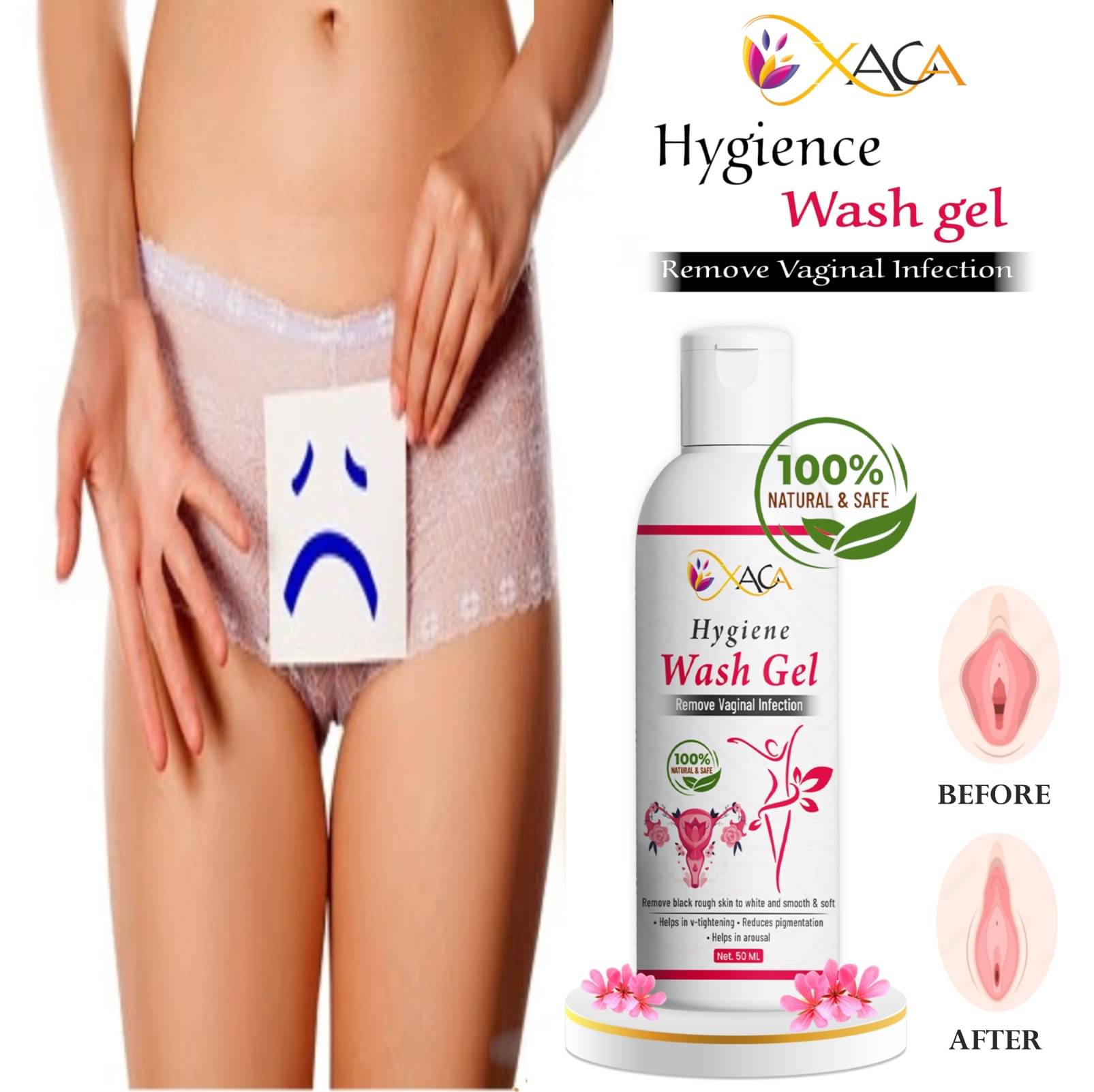     			xaca - Intimate Wash Gel ( Pack of 1 )