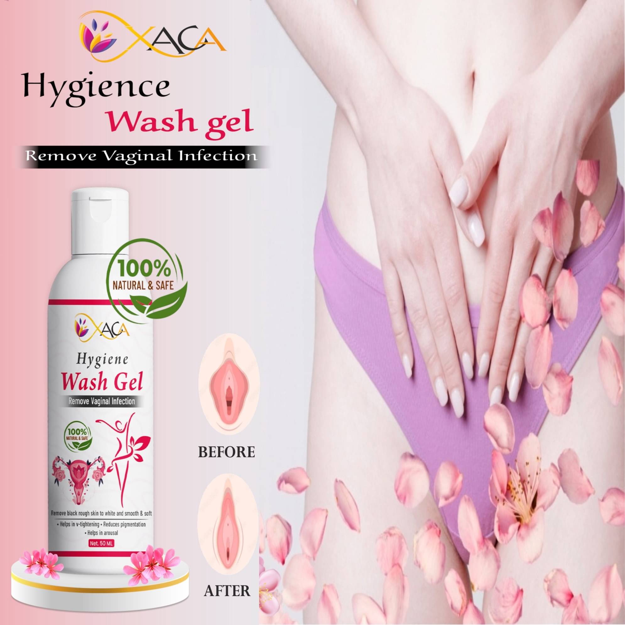     			xaca - Intimate Wash Gel ( Pack of 1 )