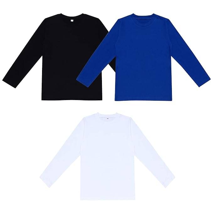     			Diaz Pack of 3 Boys & Girls Cotton T-Shirt ( Multicolor )