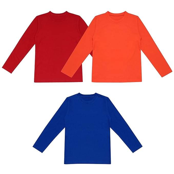     			Diaz Pack of 3 Boys & Girls Cotton T-Shirt ( Multicolor )