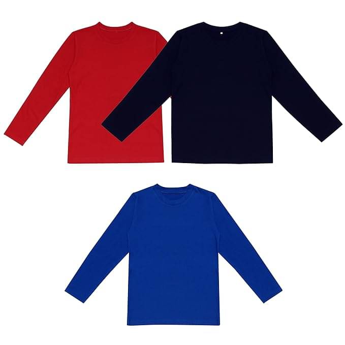     			Diaz Pack of 3 Boys & Girls Cotton T-Shirt ( Multicolor )
