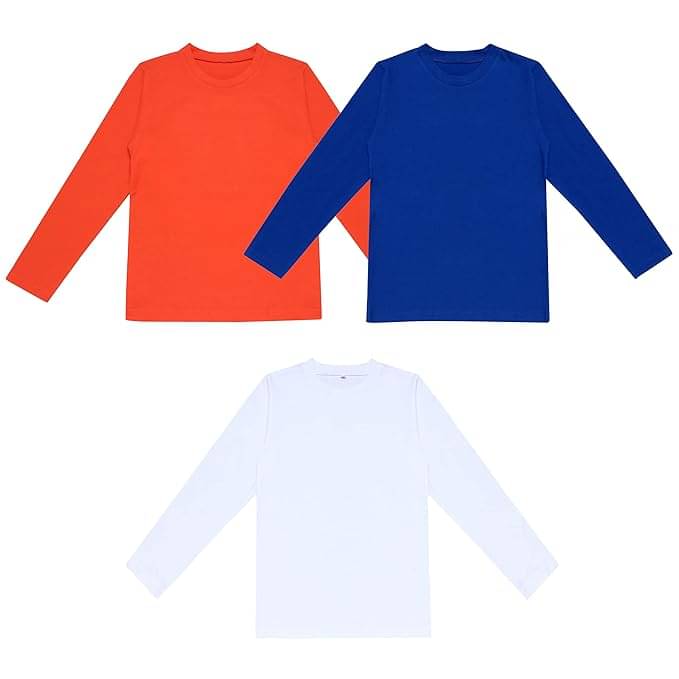     			Diaz Pack of 3 Boys & Girls Cotton T-Shirt ( Multicolor )
