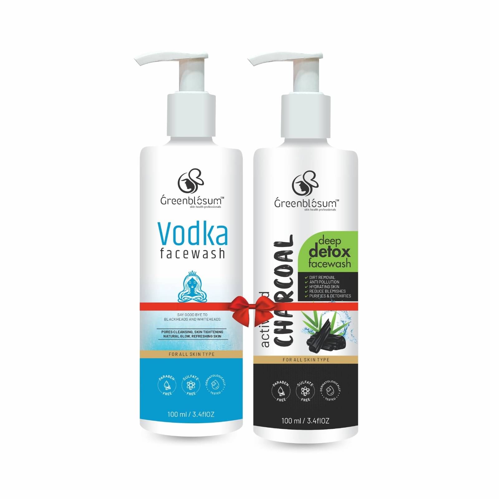     			GREENBLOSUM - Daily Use Face Wash For All Skin Type ( Pack of 2 )