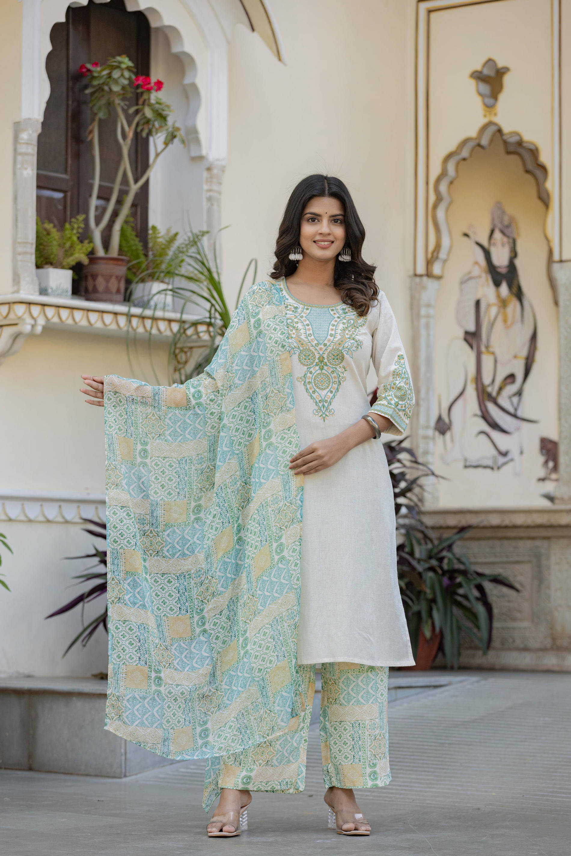 Juniper Women Viscose Solid Straight Kurti With Pants ( Multicoloured )     			Juniper Women Viscose Solid Straight Kurti With Pants ( Multicoloured )