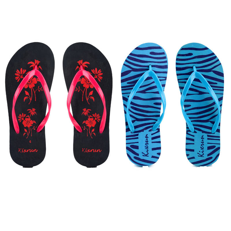     			KIXRUN FASHION Blue Women's Daily Slipper