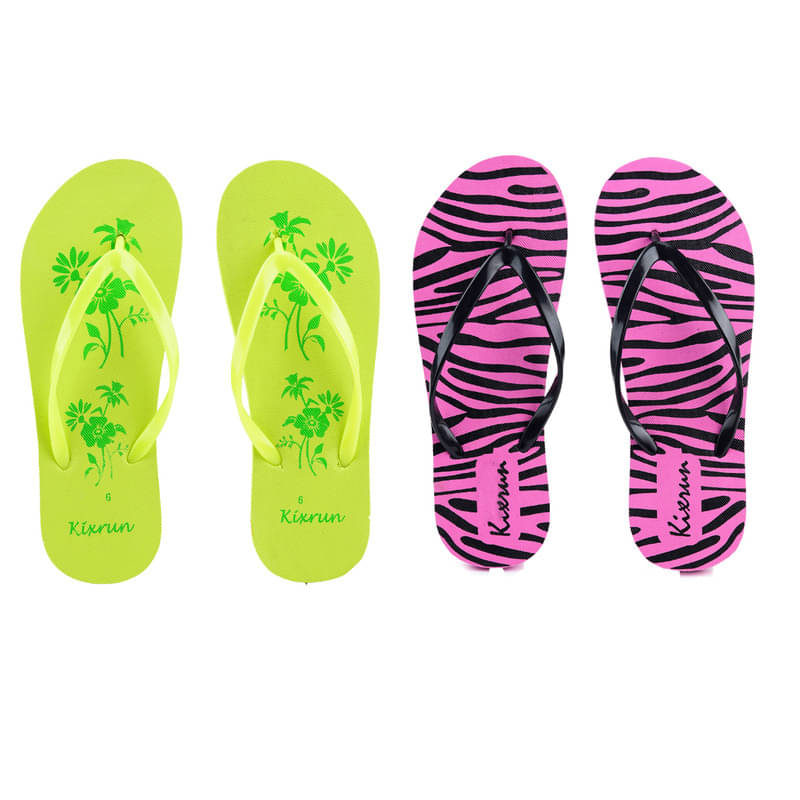     			KIXRUN FASHION Pink Women's Daily Slipper