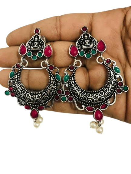     			Opus Gems Multicolor Stud Earrings ( Pack of 1 )