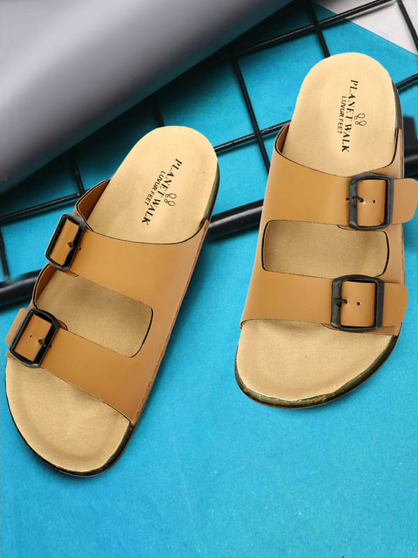 PLANET WALK - Tan Men's Sandals PLANET WALK - Tan Men's Sandals