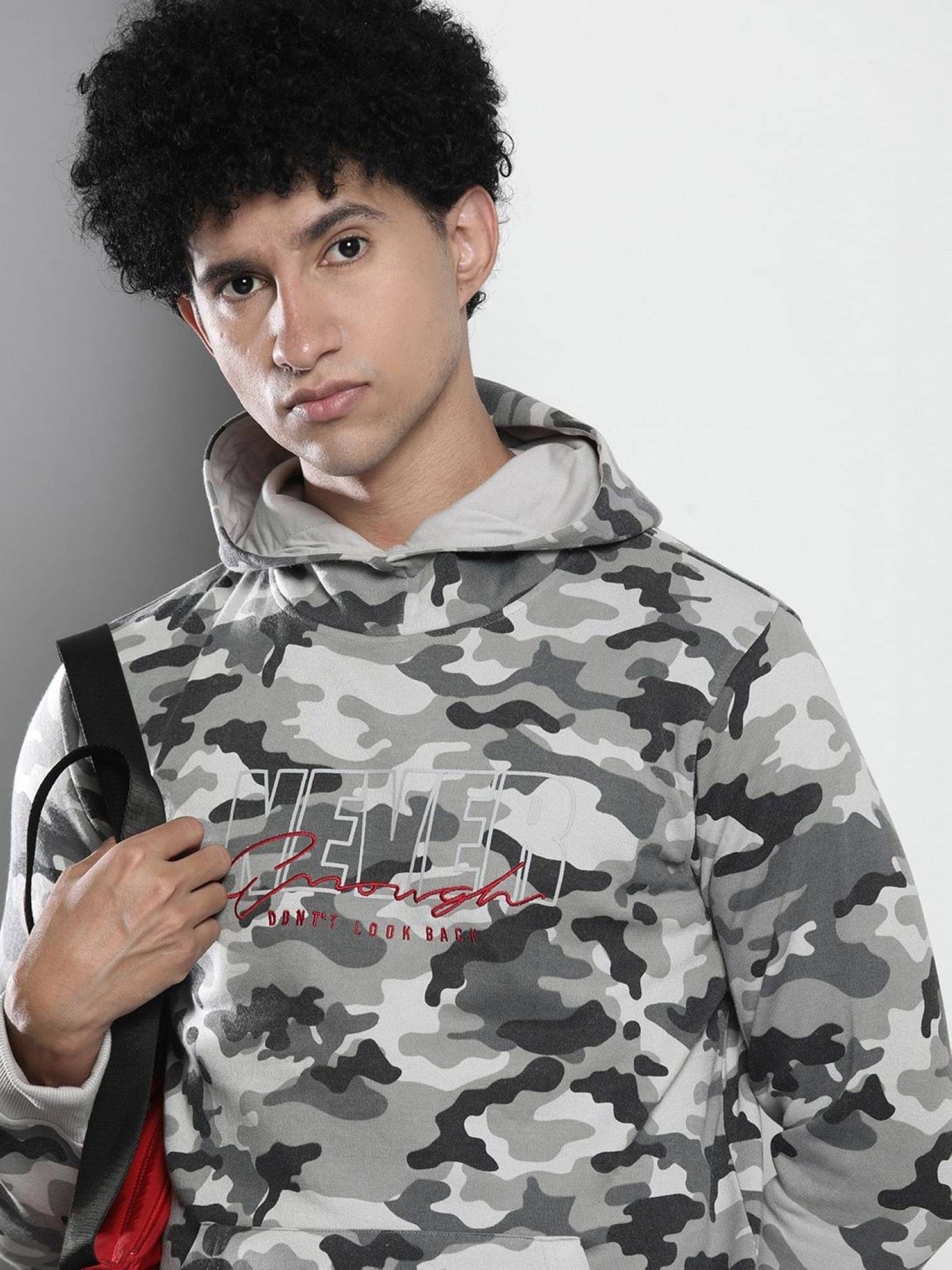    			The Indian Garage Co. Polyester Round Neck Men's Sweatshirt - Grey ( Pack of 1 )