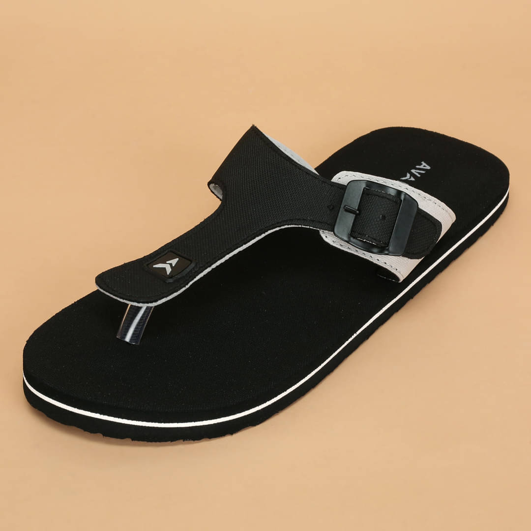     			Avant Black Men's Thong Flip Flop