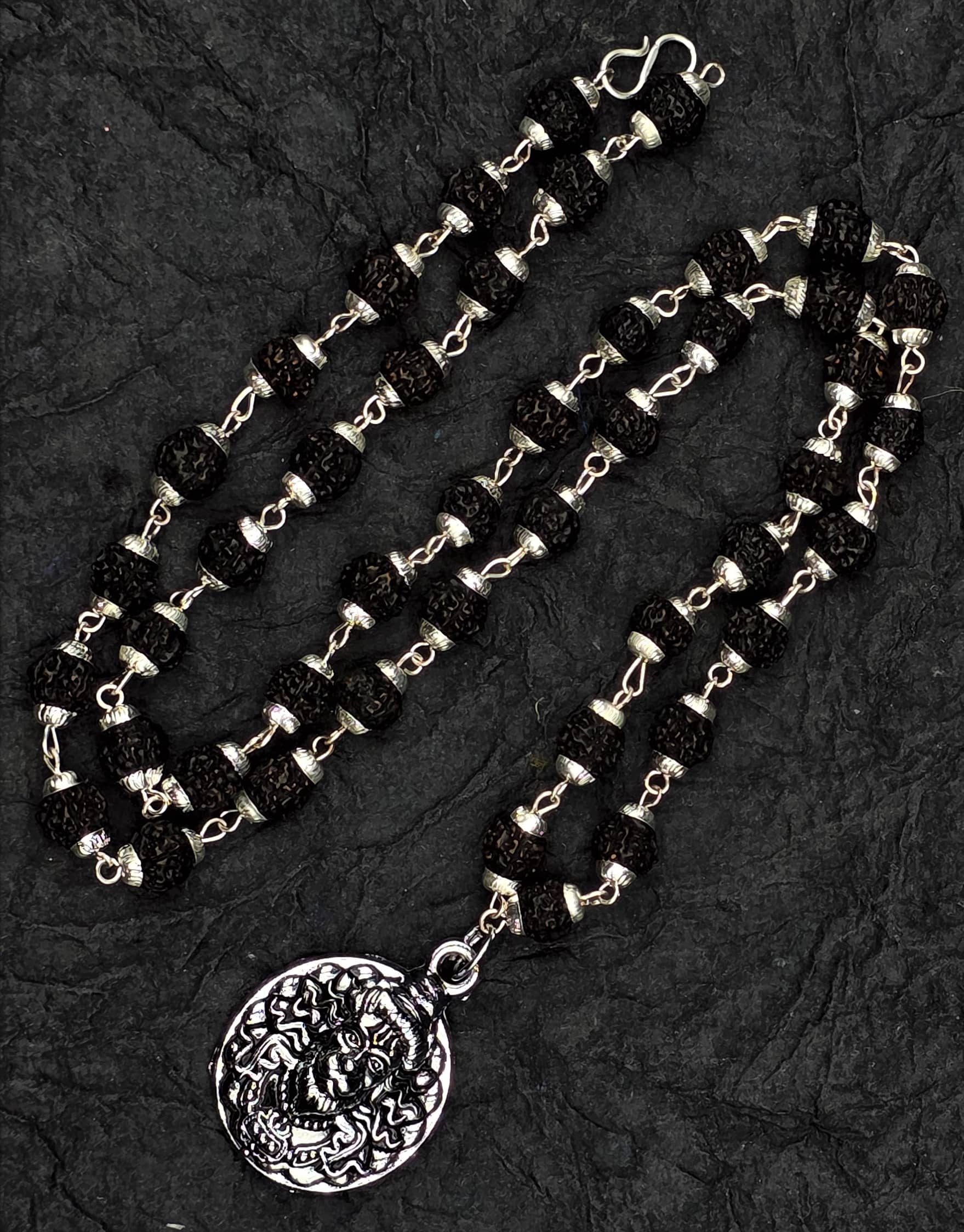 Charms Silver Men's Religious Pendant With Chain ( Pack of 1 ) - Jewellery Sets | Buy online on ZillyBuy