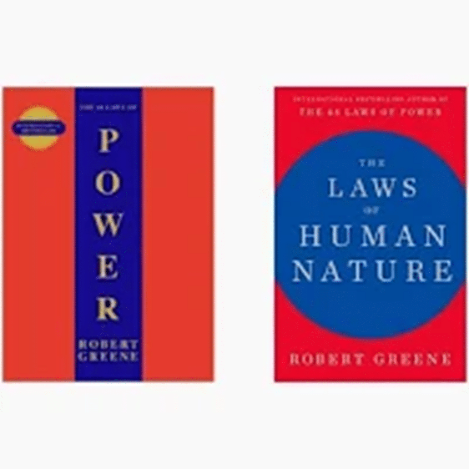     			( Combo Of 2 Books ) The Concise 48 Laws Of Power & The Laws of Human Nature - English Paperback Book By ( Robert Greene )