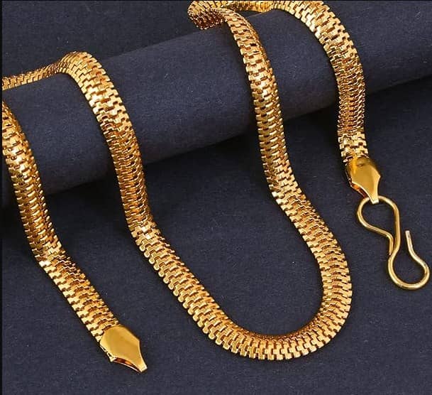 Fadiso Fashion Gold Plated Chain ( Set of 1 )