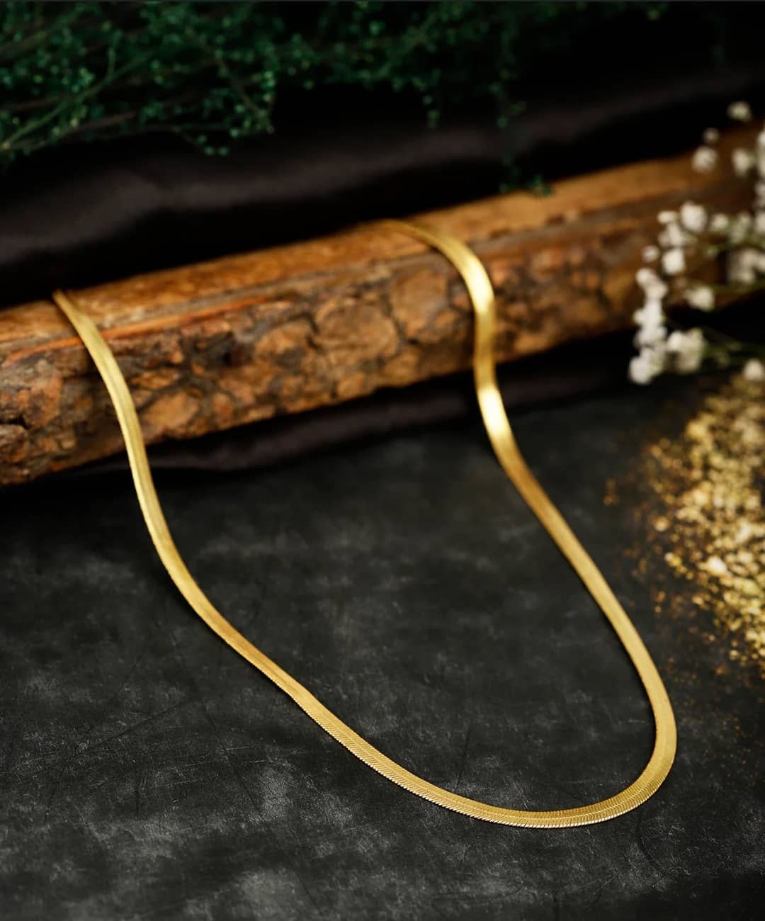 Fadiso Fashion Gold Plated Chain ( Set of 1 )