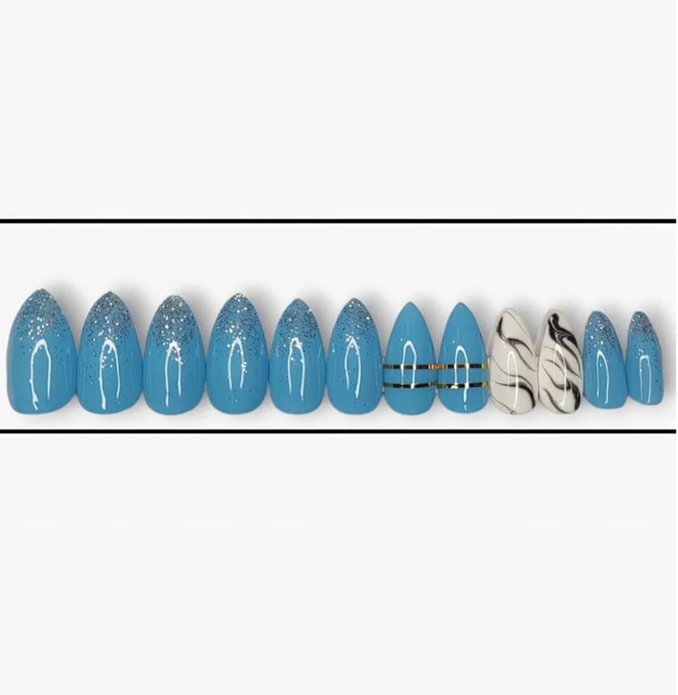     			Fashion world shop Press-Ons Nail Tips Professional 1 no.s