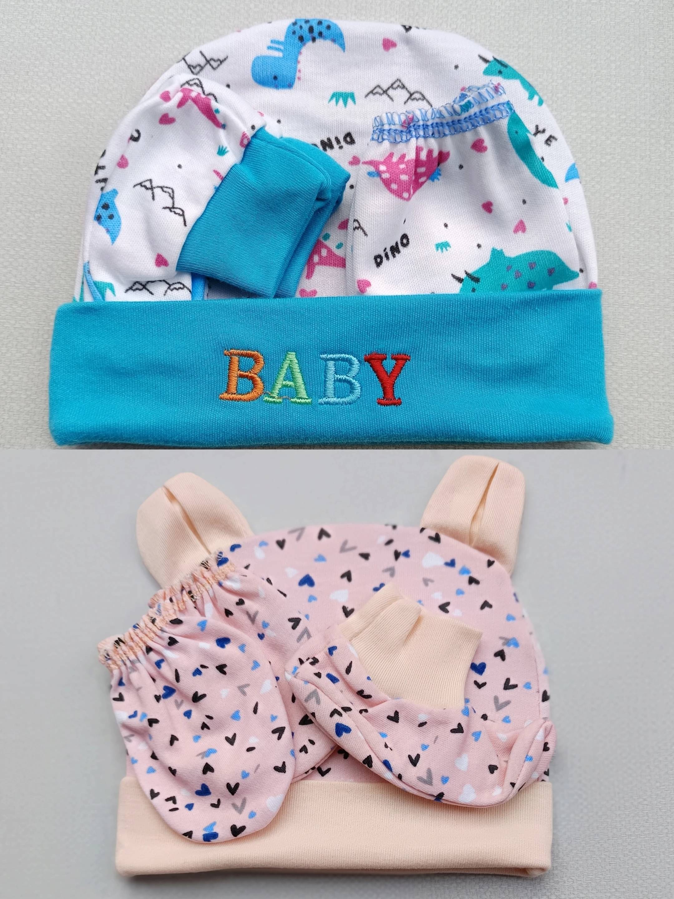    			Garcy Pack of 2 Unisex for Baby Caps ( Multicolor )