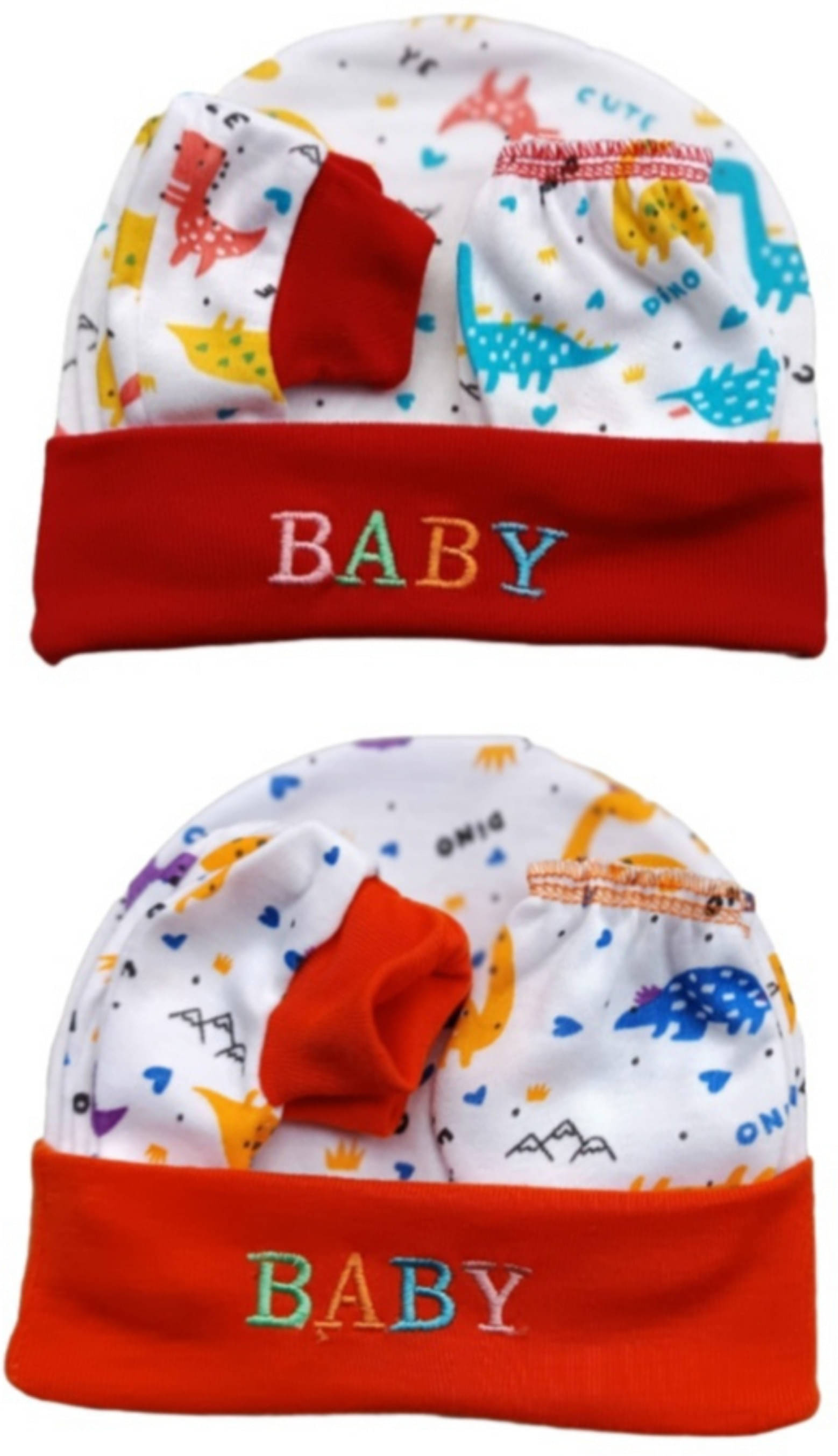     			Garcy Pack of 2 Unisex for Baby Caps ( Multicolor )