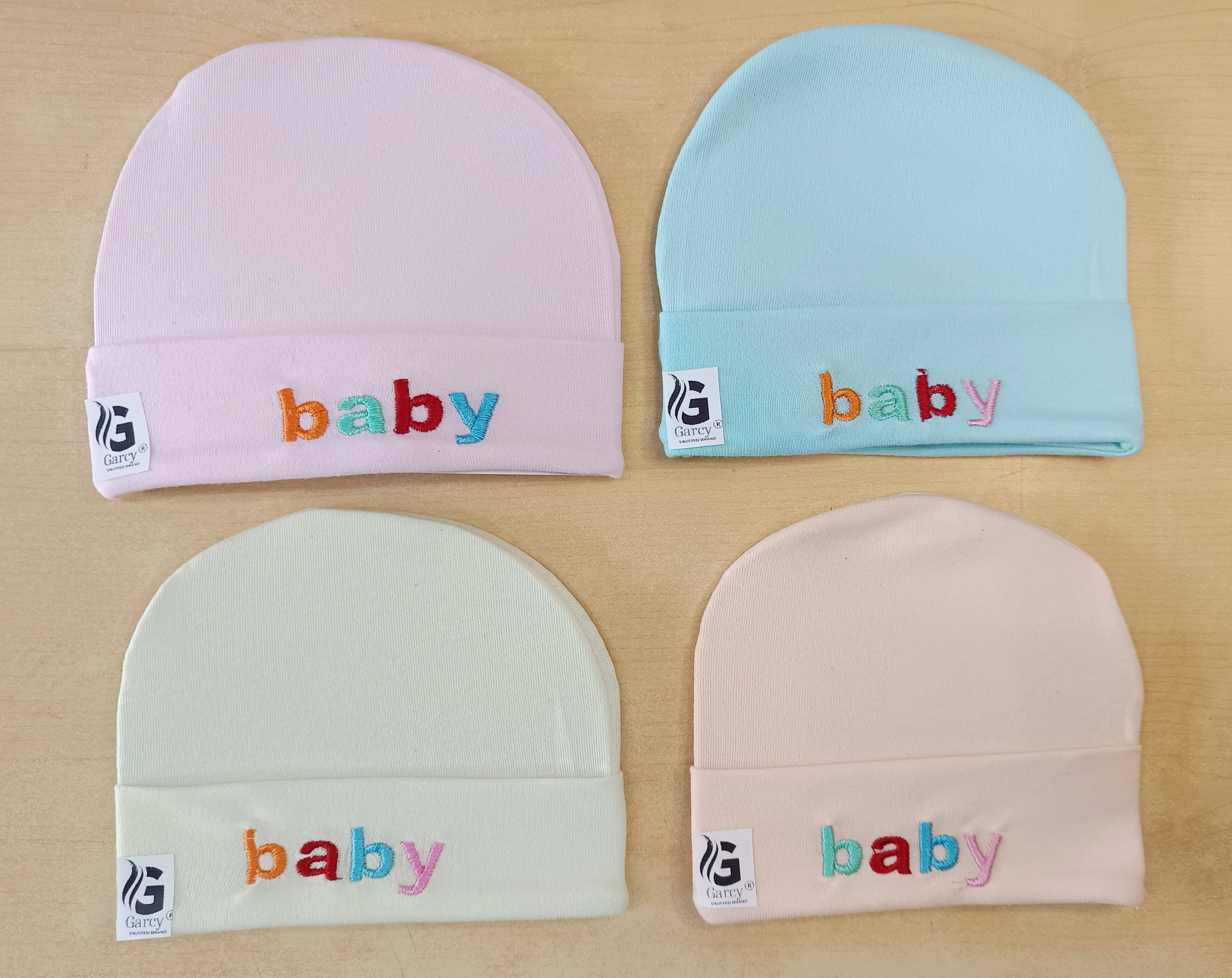     			Garcy Pack of 3 Unisex for Baby Caps ( Multicolor )