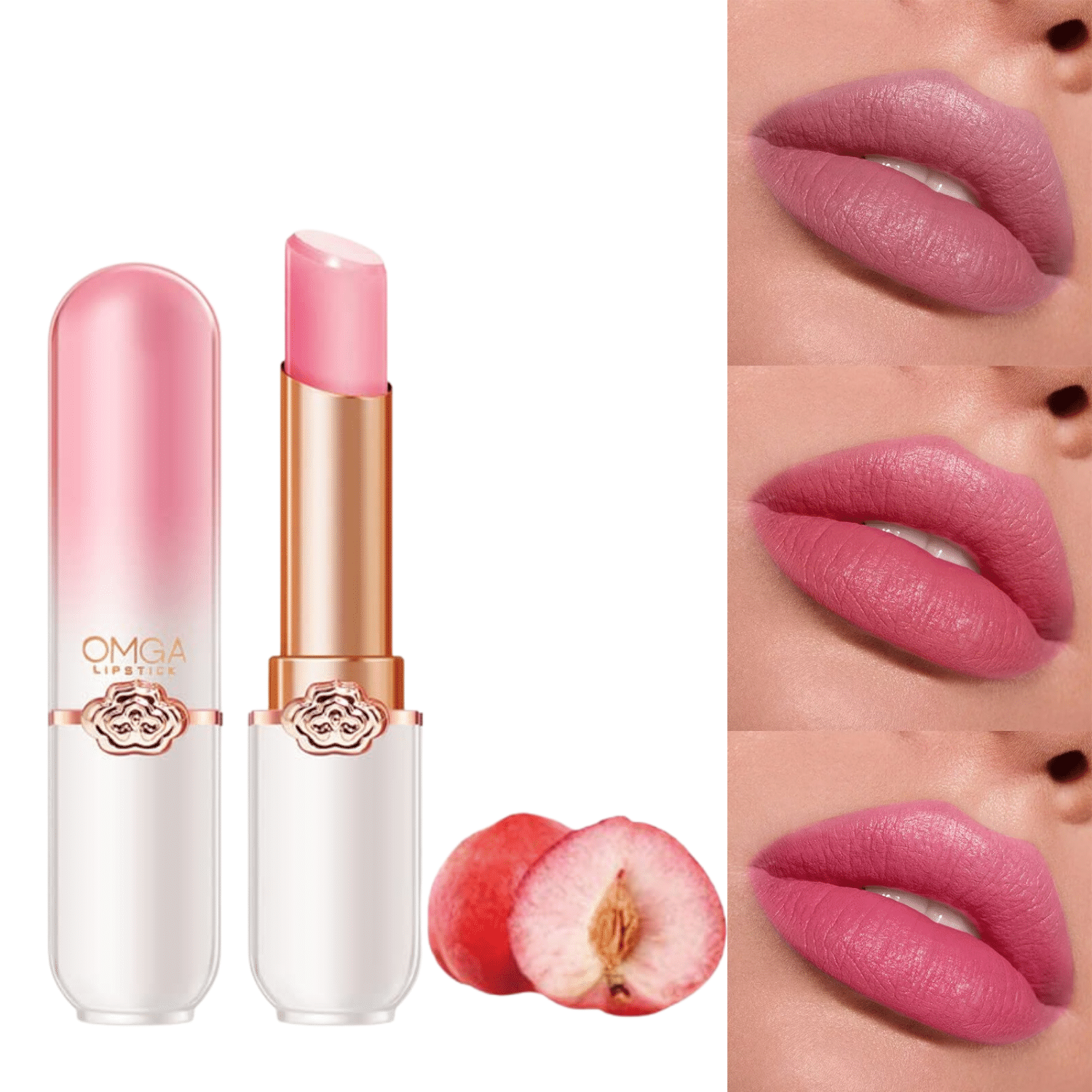     			Generic Pink Matte Color Changing Creme Lipstick ( Pack of 1 )